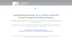 Desktop Screenshot of capitalbillingservices.com