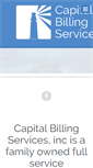 Mobile Screenshot of capitalbillingservices.com